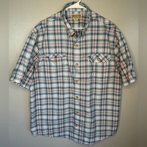 Duluth Trading Co Men's Casual Plaid Shirt